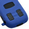 Housse étui coque rigide pour BlackBerry Curve 8520 couleur bleu + Kit Piéton + Film protecteur