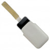 Housse coque étui pochette blanc pour Apple Iphone 3G/3GS + Stylet