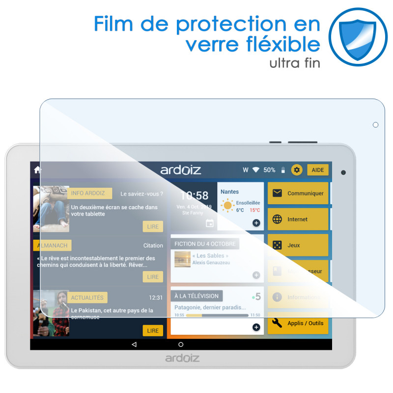 Protection écran en Verre Fléxible pour Tablette ASUS VivoBook Flip 14 TP412UA