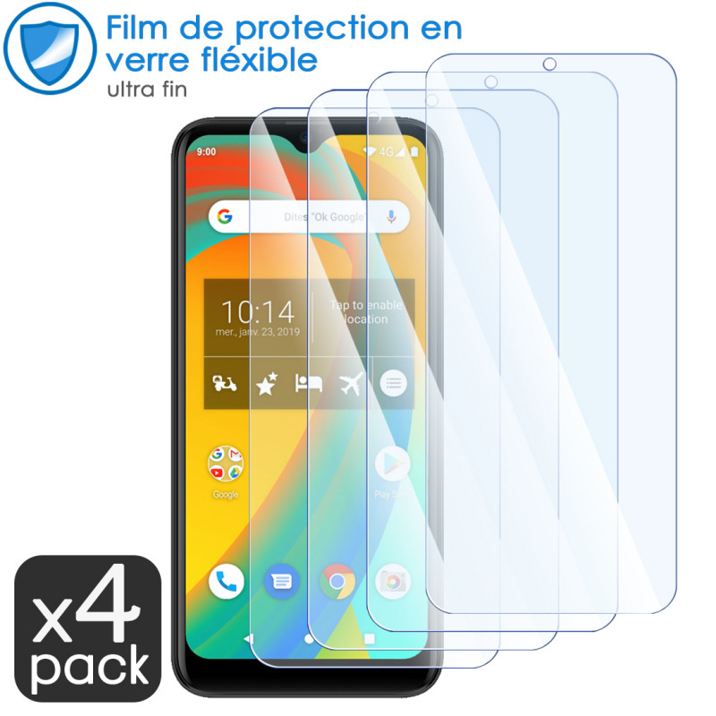 Verre Fléxible Dureté 9H pour Smartphone Logicom L-XTREM 21 (Pack x2)