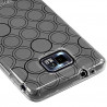 Housse Coque Style Cercle pour Samsung Galaxy S2 / S2 Plus Couleur Gris Translucide + Chargeur Auto