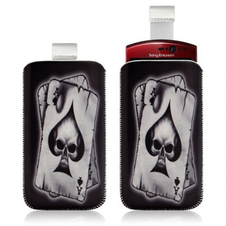 Housse coque étui pochette pour Sony Ericsson Xperia Kyno avec motif