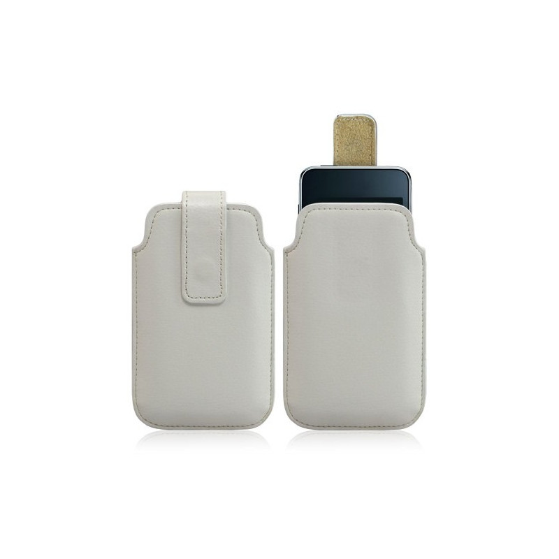 Housse coque étui pochette blanc pour Apple Ipod Touch 1G/2G/3G