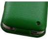 Housse coque étui pour Apple iphone 3G/3GS couleur vert + Kit Piéton + Stylet Luxe + Film protecteur