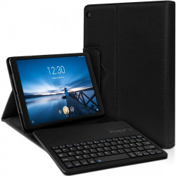 Etui Clavier Français Azerty Connexion Bluetooth pour Tablette Apple iPad Air