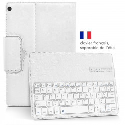 Étui Clavier Azerty Bluetooth pour Lenovo Tab M10 / M10 HD 10,1 Pouces