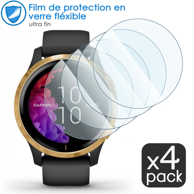 [Pack x4] Verre Fléxible Dureté 9H pour Garmin Venu Montre connectée