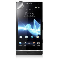 Housse coque étui pour Sony Xperia S couleur blanc + Film protecteur