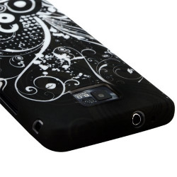 Housse Coque pour Samsung Galaxy S2 Motif HF18 + Stylet