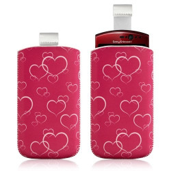 Housse coque étui pochette pour Sony Ericsson Xperia Kyno avec motif