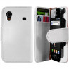 Housse coque étui pour Samsung S5830 Galaxy Ace couleur blanche