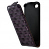 Housse étui coque pour Apple Iphone 4 / 4S couleur violet + Film de protection