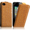 Housse étui coque style crocodile pour Apple Iphone 4/4S