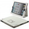 Housse coque etui pour Apple Ipad 2 de luxe avec couvercle intelligent couleur blanc