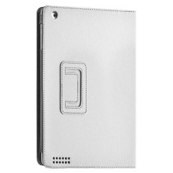 Housse coque etui pour Apple Ipad 2 de luxe avec couvercle intelligent couleur blanc