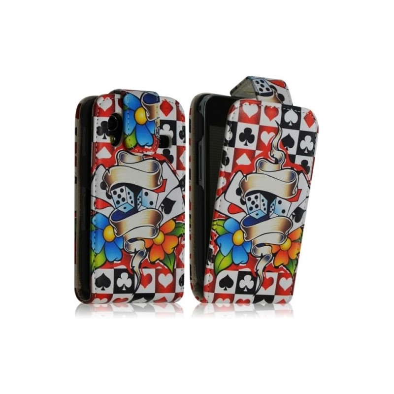 Housse coque étui pour Samsung Galaxy Ace S5839 avec motifs HF14