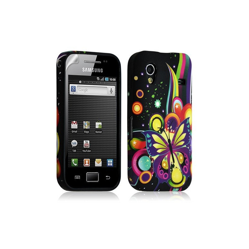 housse etui coque gel pour Samsung Galaxy Ace s5830 + film de protection