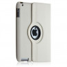 seluxion Housse coque etui pour Apple Ipad 2 de luxe avec sytème de rotation à 360 degrès couleur blanc + Stylet luxe