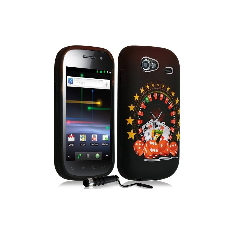 Housse étui coque en gel pour Samsung Galaxy Nexus S i9020 i9023 avec motifs + mini stylet