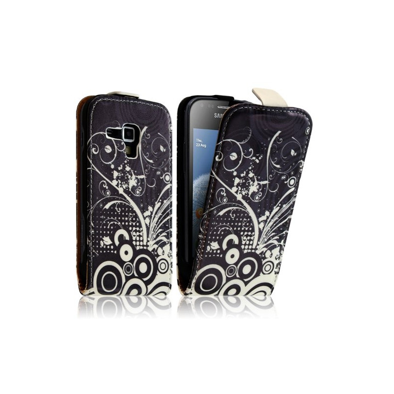 Housse Coque Etui pour Samsung Galaxy Trend S7560 motif HF18