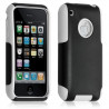 Housse étui coque pour Apple Iphone 3G/3GS couleur blanc + Film de protection