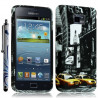 Housse Coque pour Samsung Galaxy S2 Motif LM06 + Stylet