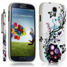 Housse Coque pour Samsung Galaxy S4 Motif HF01 + Stylet