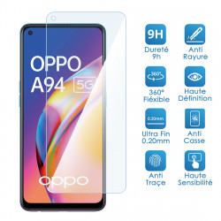 Verre Fléxible Dureté 9H pour Smartphone OPPO A15 (Pack x2)