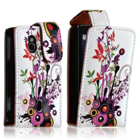 Housse coque étui pour Sony Ericsson Xperia Mini Pro (SK17i) avec motif HF12