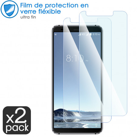 Verre Fléxible Dureté 9H pour Smartphone Blackview S6 (Pack x2)