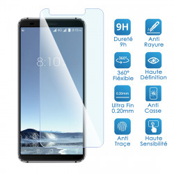 Verre Fléxible Dureté 9H pour Smartphone Blackview S6 (Pack x2)