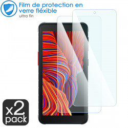 [Pack x2] Verre Fléxible Dureté 9H pour Smartphone Samsung Galaxy Xcover 4S