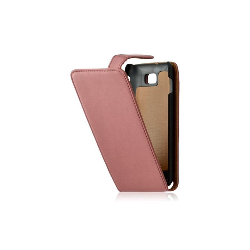 Housse coque étui pour Samsung Galaxy Note couleur rose pale + Film protecteur