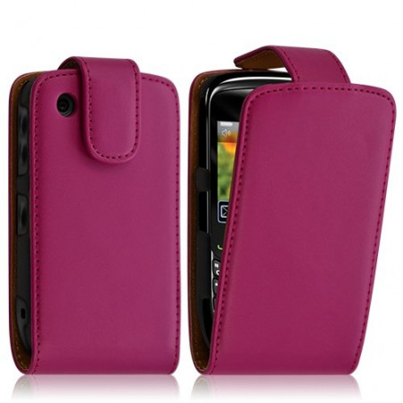 Housse coque étui pour Blackberry Curve 8520 couleur rose fushia