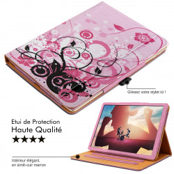 Etui Universel Attaches Support Couleur Noir pour Tablette 10.1"