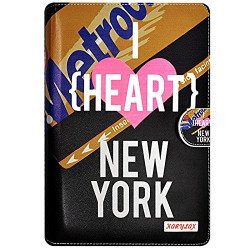 Housse Etui Universel à Rabat Fonction Support avec motif ZA09 pour Tablette Polaroid Diamond 9"