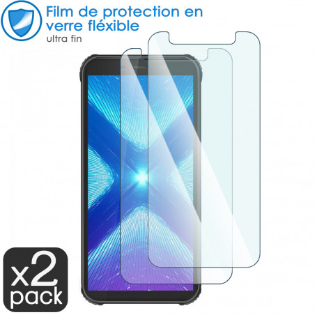 Verre Fléxible Dureté 9H pour Smartphone Umidigi Z1 Pro (Pack x2)