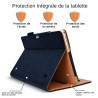 Etui de Protection et Support Noir pour Tablette Archos T101 4G