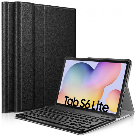 Étui de Protection Slim (Noir) + Clavier Bluetooth pour Samsung Galaxy Tab S7 11" 2020(SM-T870)