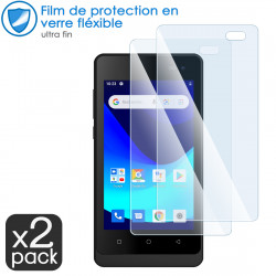 Verre Fléxible Dureté 9H pour Smartphone Logicom Le Swipe (Pack x2)