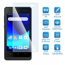 Verre Fléxible Dureté 9H pour Smartphone Logicom Le Swipe (Pack x2)