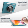 Coque Protection Intégrale Support (Noir) pour Apple iPad 8 10.2 Pouces (2020)