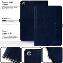 Étui Housse de Protection Support Noir pour Huawei Mediapad M5 Lite 10,1"