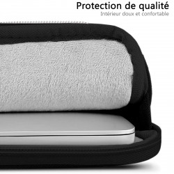 Sacoche Housse de Protection Gris/Orange pour Apple MacBook Pro 13"