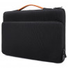 Sacoche Housse de Protection Double poche (S-Noir) pour Microsoft Surface Pro 7 12.3"