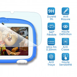 Protection en Verre Fléxible pour Tablette Tactile Enfant Excelvan Q738 - cdiscount p11