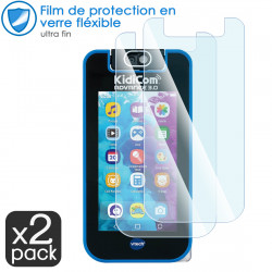 Verre Fléxible Dureté 9H pour Smartphone Vtech KidiCom Advance 3.0 [Pack x2]