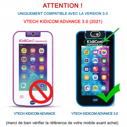 Verre Fléxible Dureté 9H pour Smartphone Vtech KidiCom Advance 3.0 [Pack x2]