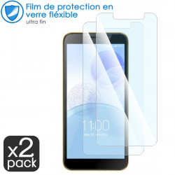 Verre Fléxible Dureté 9H pour Smartphone Danew Konnect 509 (Pack x2)