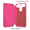 Etui à Rabat Couleur Rose (Ref.5-A) pour Smartphone Orange Rise 51